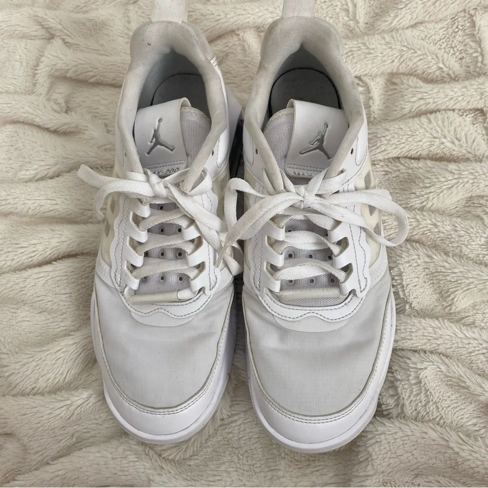 Nike Air Jordan Max 200 Pure Money white sneakers sz 8
